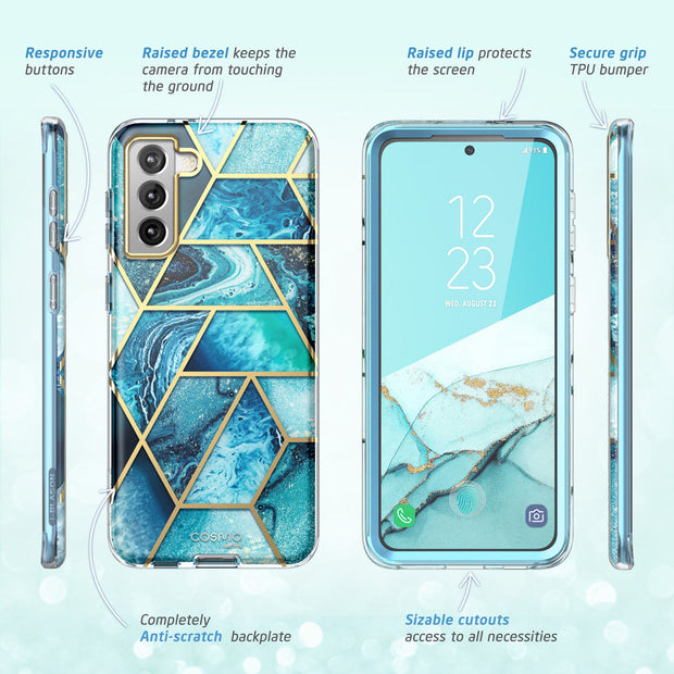 Galaxy S21 FE Cosmo Case(Open-Box) - Ocean Blue