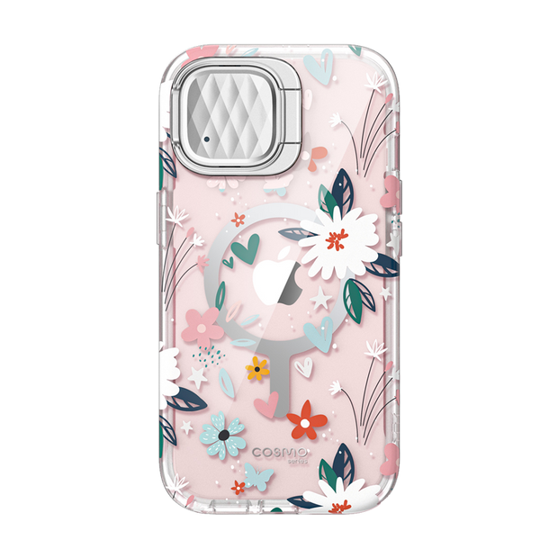 iPhone 14 Cosmo Mag Case - Flower