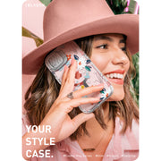 iPhone 15 Cosmo Mag Case - Flower