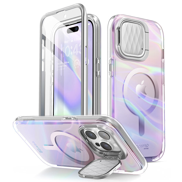 iPhone 15 Pro Max Cosmo Mag Case(open box) - Pink Laser
