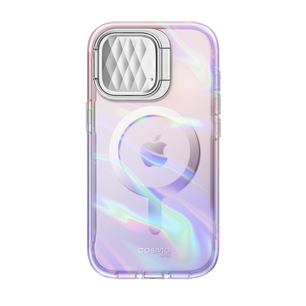 iPhone 15 Pro Max Cosmo Mag Case(open box) - Pink Laser