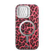 iPhone 15 Cosmo Mag Case - Pink Leopard