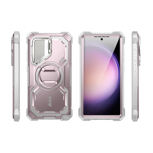Galaxy S24 Ultra Armorbox Protective Phone Case - Rose Gold