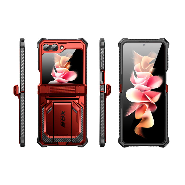 Galaxy Z Flip5 Armorbox - Metallic Red