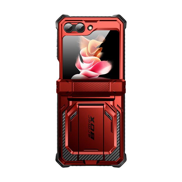 Galaxy Z Flip5 Armorbox(open box) - Metallic Red