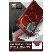 Galaxy S24 Armorbox Protective Phone Case - Metallic Red