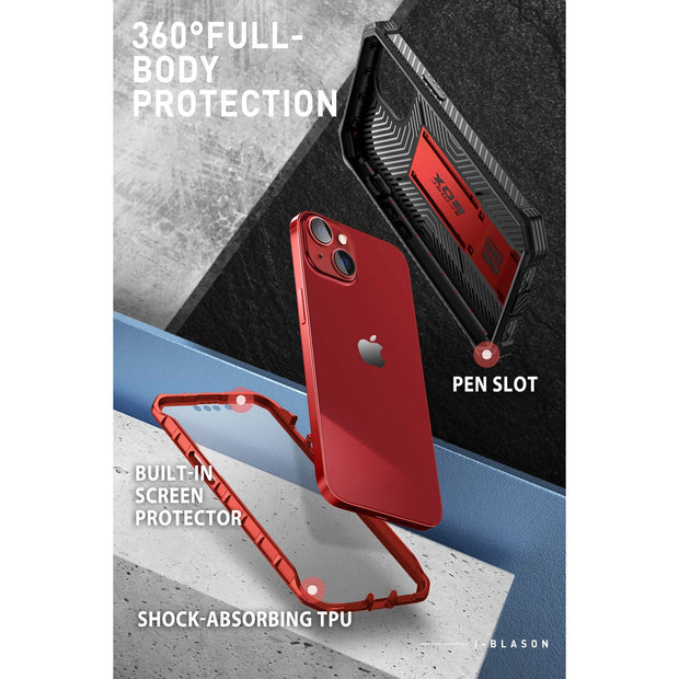 iPhone 13 Armorbox Case - Metallic Red