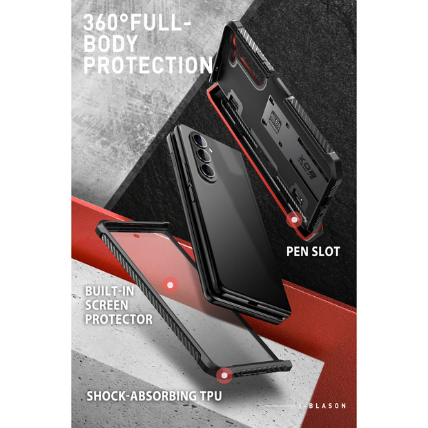 Galaxy Z Fold5 Armorbox(open box) - Metallic Red