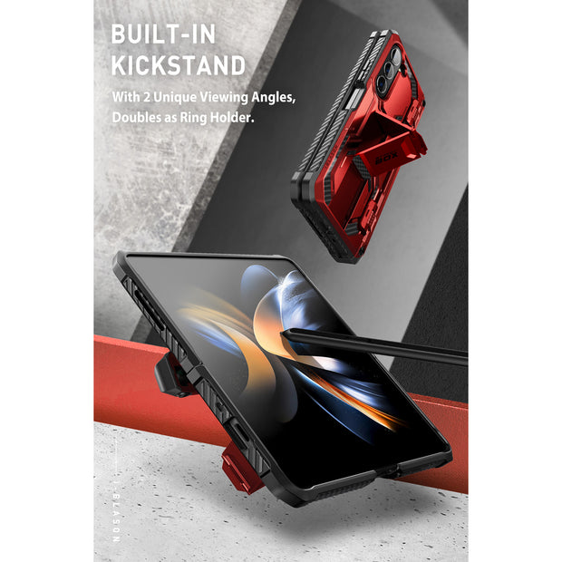 Galaxy Z Fold5 Armorbox(open box) - Metallic Red