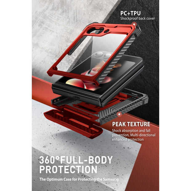 Galaxy Z Flip5 Armorbox - Metallic Red