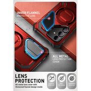 Galaxy S24 Armorbox Protective Phone Case - Metallic Red