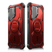 Galaxy S24 Armorbox Protective Phone Case - Metallic Red