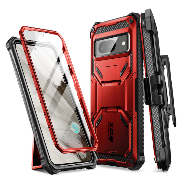 Google Pixel 8 Armorbox Case(open box) - Metallic Red