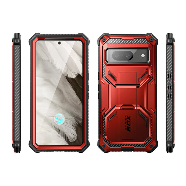 Google Pixel 8 Armorbox Case(open box) - Metallic Red