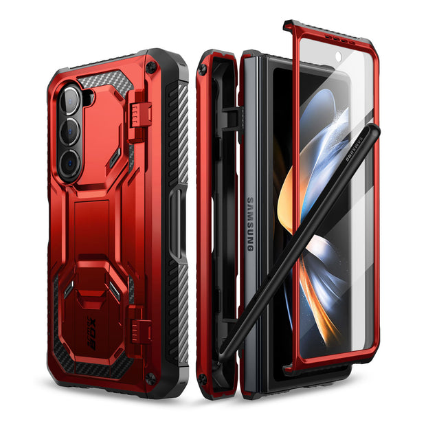 Galaxy Z Fold5 Armorbox(open box) - Metallic Red