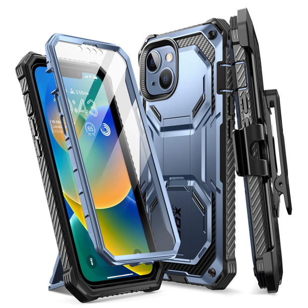 iPhone 13 Armorbox Case - Metallic Blue