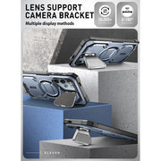 Galaxy S24 Ultra Armorbox Protective Phone Case(open box) - Metallic Blue