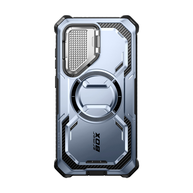 Galaxy S24 Armorbox Protective Phone Case(open box) - Metallic Blue