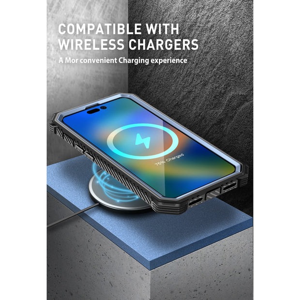 iPhone 14 Pro Armorbox Case - Metallic Blue