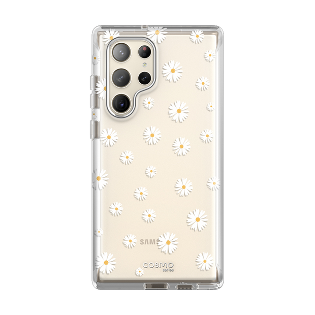 Galaxy S23 Ultra Cosmo Case(Open-Box) -White Daisy