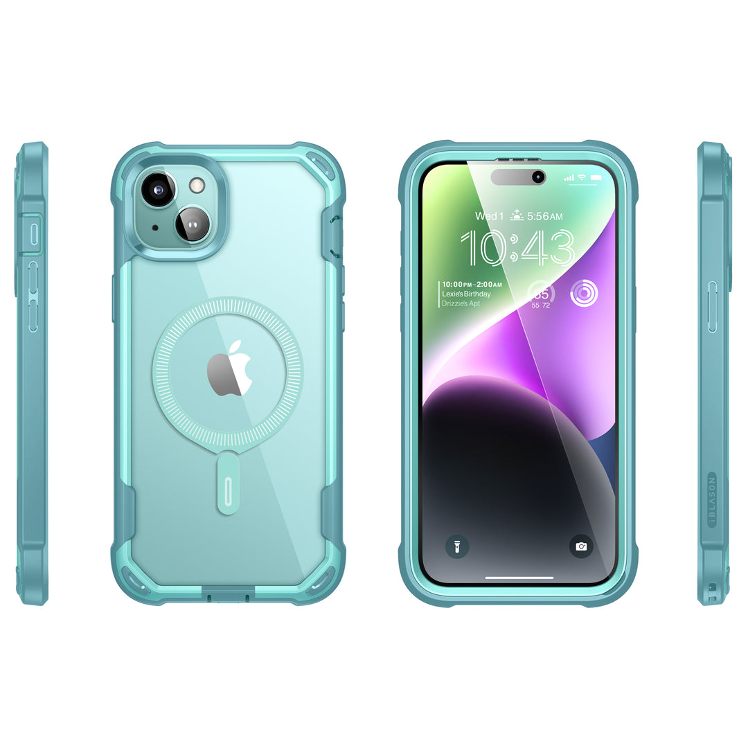 Seafoam Apple Case IPhone 15 Ares Mag I-Blason - Main Image