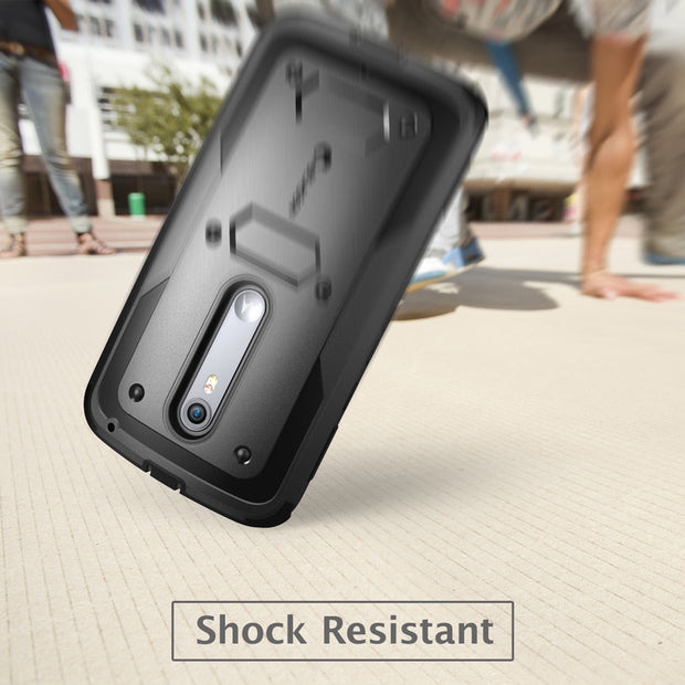 Moto X Pure Armorbox Case (Open-Box)-Black