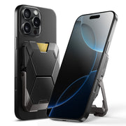 Magnetic Wallet with Stand-Black