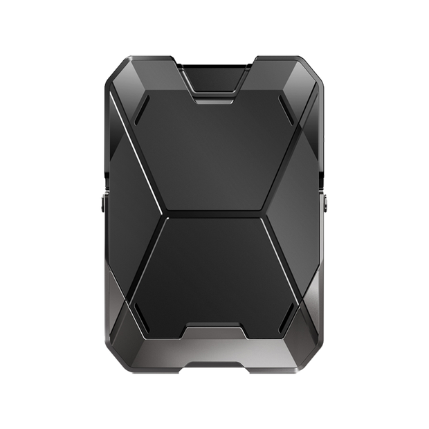 Magnetic Wallet with Stand-Black