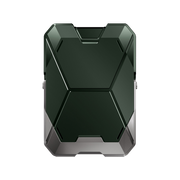 Magnetic Wallet with Stand-Dark Green