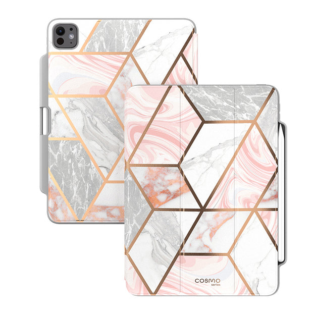 iPad Pro 11 inch (2024) Cosmo Case - Marble Pink