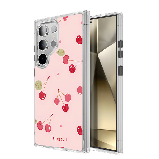 Galaxy S23 Ultra Halo MagSafe Cute Phone Case - Cherry on Top