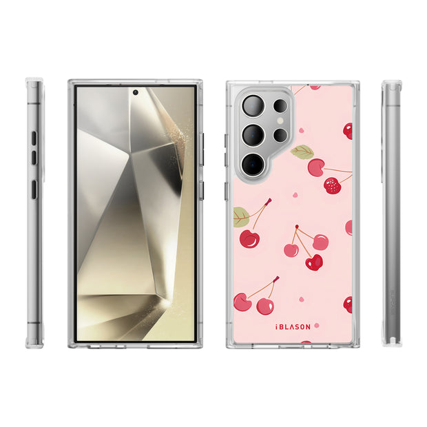 Galaxy S23 Ultra Halo MagSafe Cute Phone Case - Cherry on Top