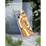 Galaxy S23 Ultra Halo MagSafe Cute Phone Case - Oranges