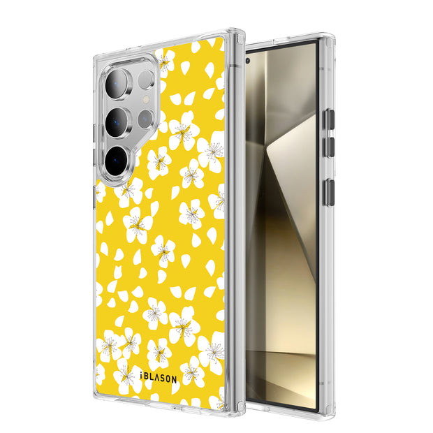 Galaxy S23 Ultra Halo MagSafe Cute Phone Case - Dreamy Floral