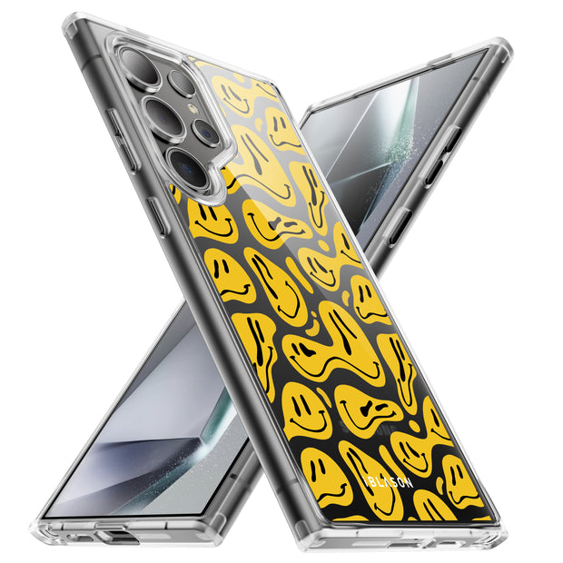 Galaxy S23 Ultra Halo MagSafe Cute Phone Case - Sunny Smiles