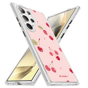 Galaxy S23 Ultra Halo MagSafe Cute Phone Case - Cherry on Top