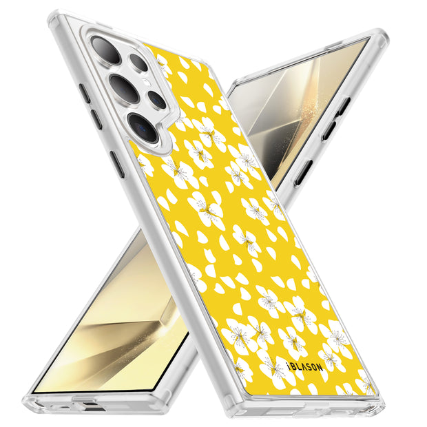 Galaxy S23 Ultra Halo MagSafe Cute Phone Case - Dreamy Floral