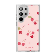 Galaxy S24 Ultra Halo MagSafe Cute Phone Case - Cherry on Top