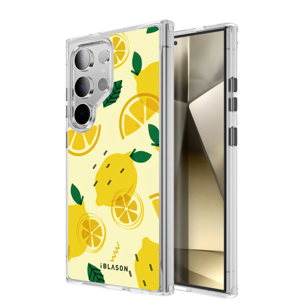 Galaxy S24 Ultra Halo MagSafe Cute Phone Case - Lemonade