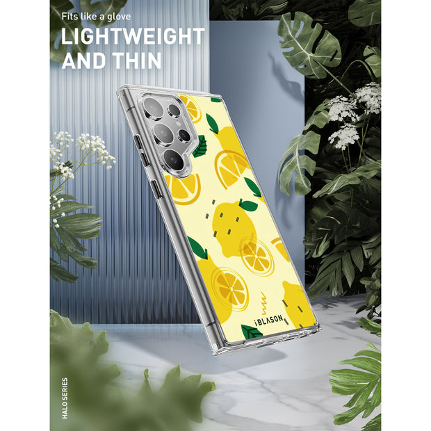 Galaxy S24 Ultra Halo MagSafe Cute Phone Case - Lemonade