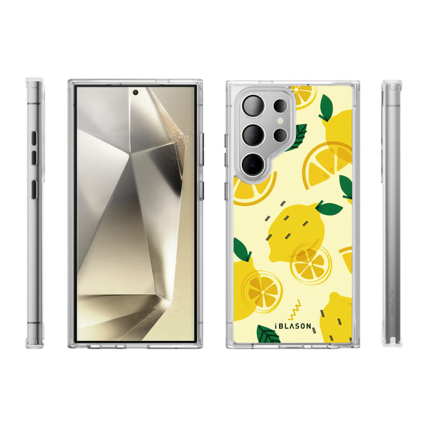 Galaxy S24 Ultra Halo MagSafe Cute Phone Case - Lemonade