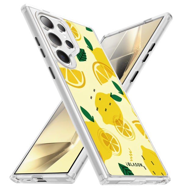Galaxy S24 Ultra Halo MagSafe Cute Phone Case - Lemonade