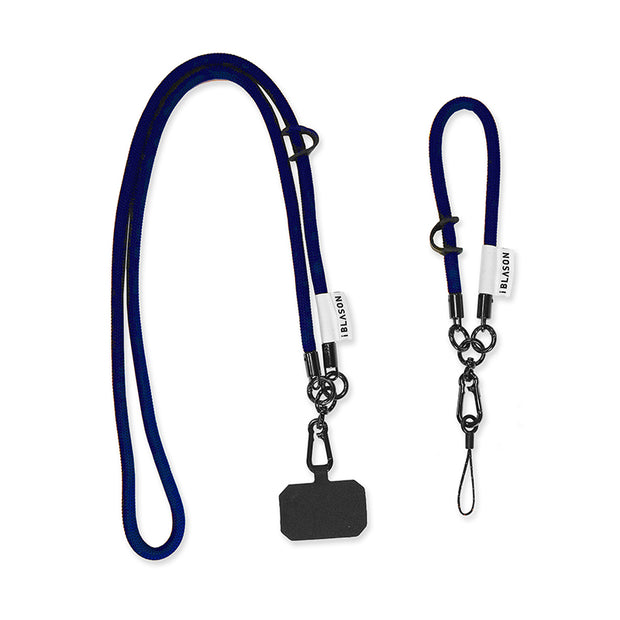 Phone and wristlet straps - Dark Blue