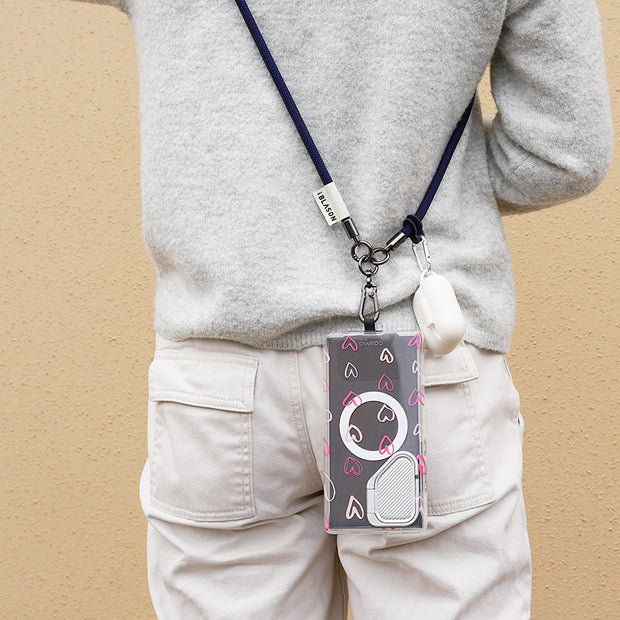 Phone and wristlet straps - Dark Blue