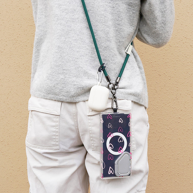 Phone and wristlet straps - Dark Green