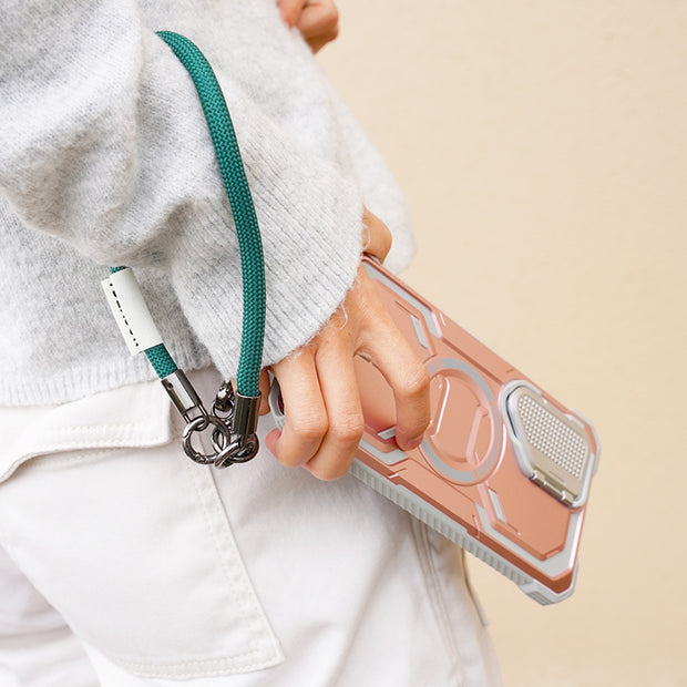 Phone and wristlet straps - Dark Green