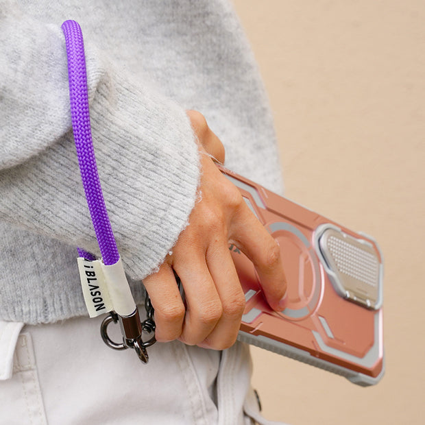Phone and wristlet straps - Purple