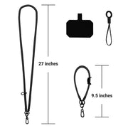 Phone and wristlet straps - Purple