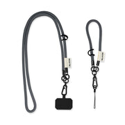 Phone and wristlet straps - Gray