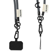 Phone and wristlet straps - Gray